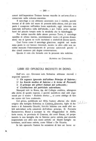 Archivio storico per la provincia di Salerno