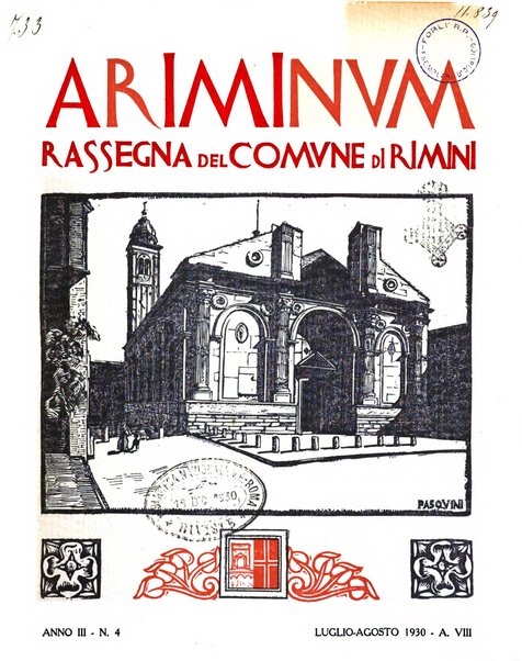 Ariminum rassegna di vita cittadina