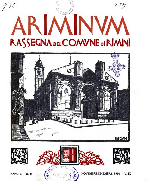 Ariminum rassegna di vita cittadina