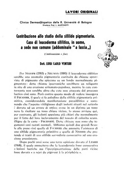 Annali di patologia tropicale e di parassitologia