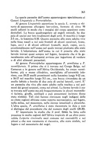 Annali di patologia tropicale e di parassitologia