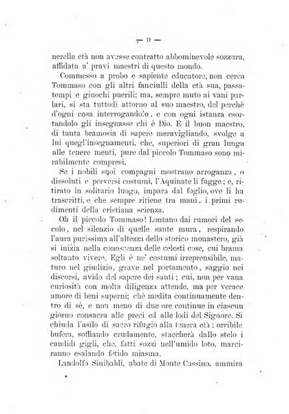 La favilla periodico tomistico mensile