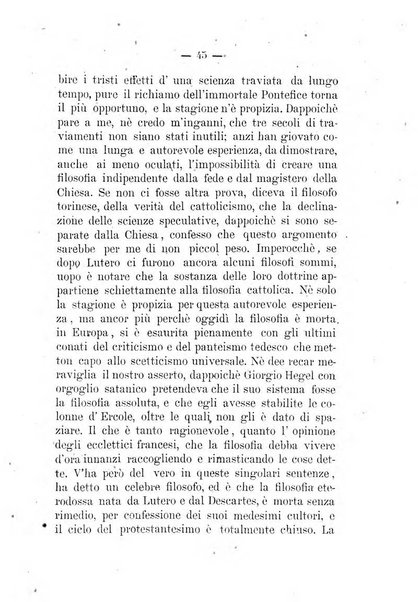 La favilla periodico tomistico mensile