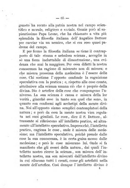 La favilla periodico tomistico mensile