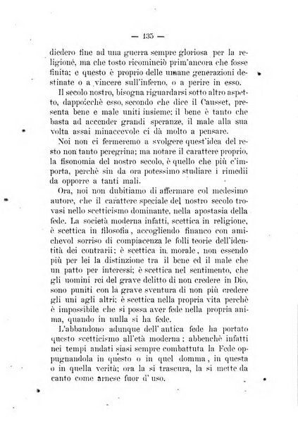 La favilla periodico tomistico mensile