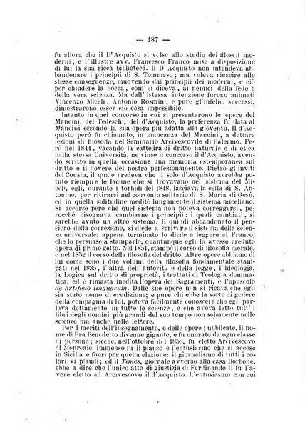 La favilla periodico tomistico mensile