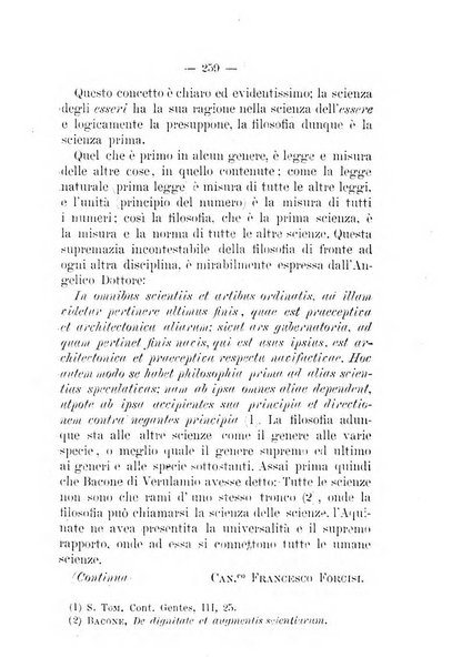 La favilla periodico tomistico mensile