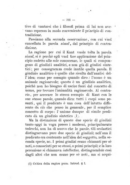 La favilla periodico tomistico mensile