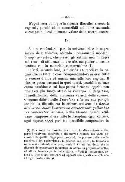 La favilla periodico tomistico mensile