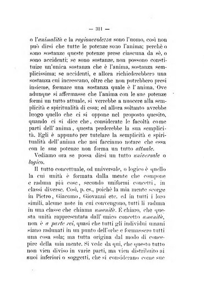 La favilla periodico tomistico mensile