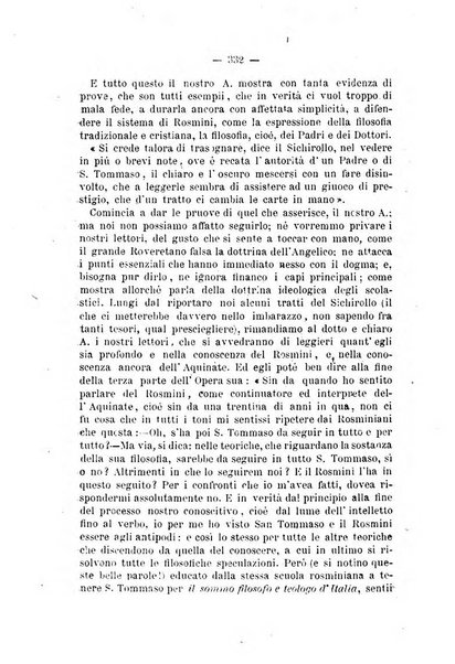 La favilla periodico tomistico mensile