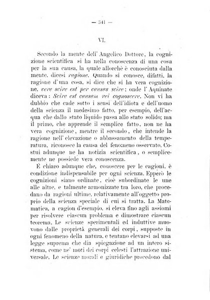 La favilla periodico tomistico mensile