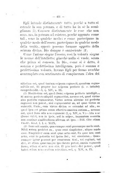 La favilla periodico tomistico mensile