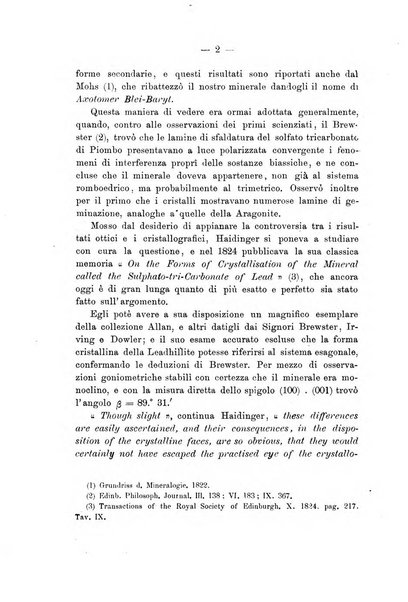 Giornale di mineralogia, cristallografia e petrografia