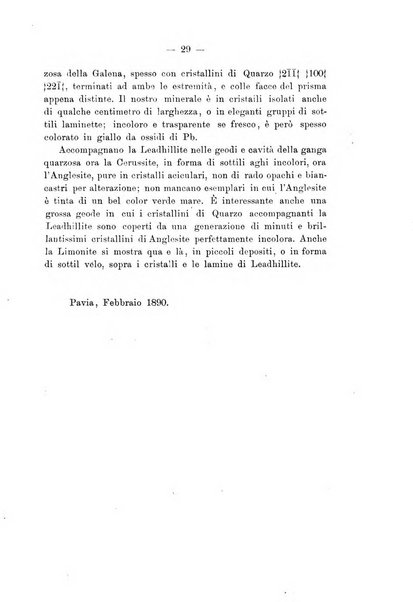 Giornale di mineralogia, cristallografia e petrografia