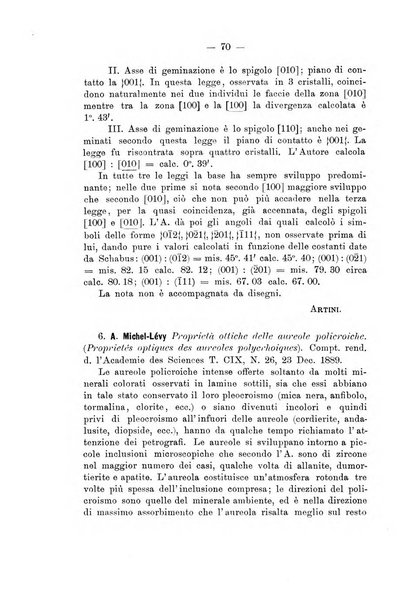 Giornale di mineralogia, cristallografia e petrografia