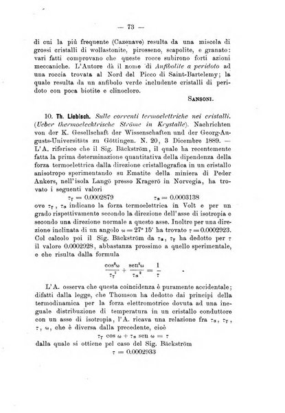 Giornale di mineralogia, cristallografia e petrografia