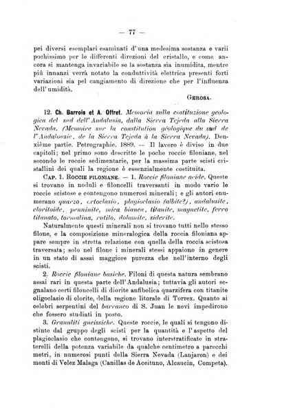 Giornale di mineralogia, cristallografia e petrografia