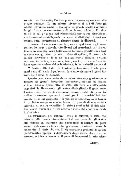 Giornale di mineralogia, cristallografia e petrografia