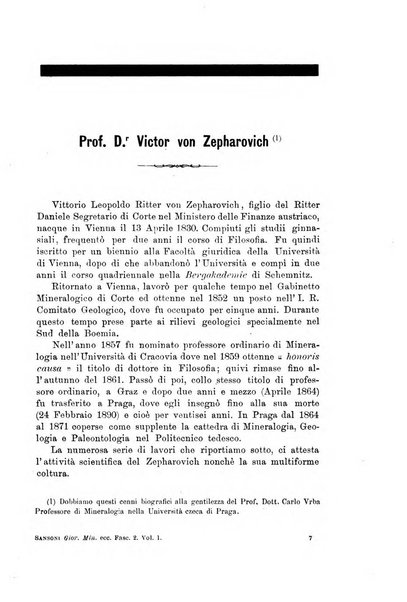 Giornale di mineralogia, cristallografia e petrografia