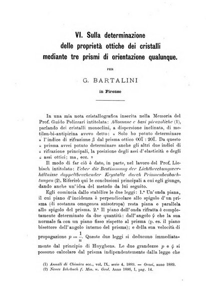 Giornale di mineralogia, cristallografia e petrografia