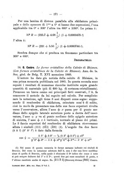 Giornale di mineralogia, cristallografia e petrografia