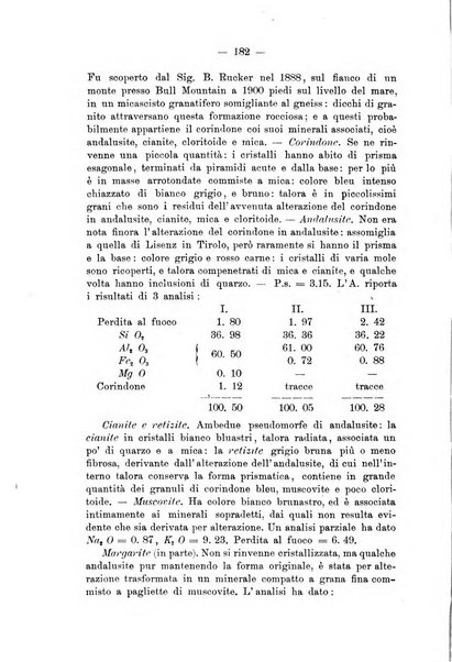 Giornale di mineralogia, cristallografia e petrografia