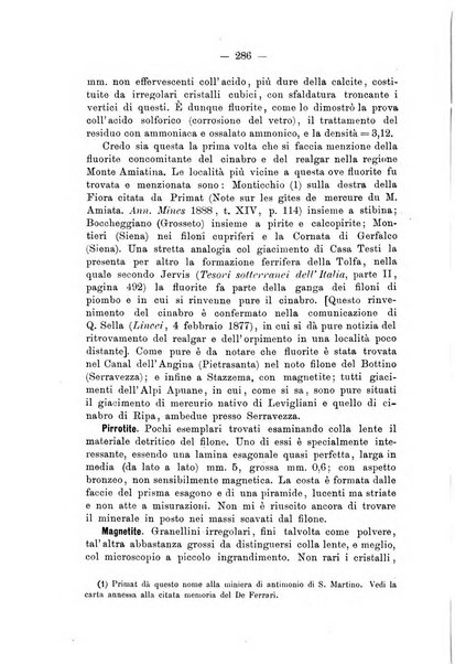 Giornale di mineralogia, cristallografia e petrografia