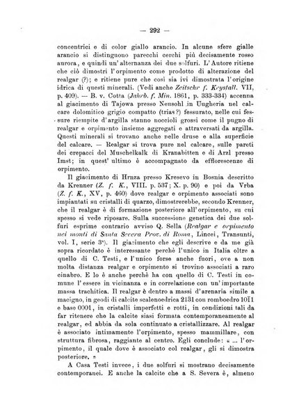 Giornale di mineralogia, cristallografia e petrografia