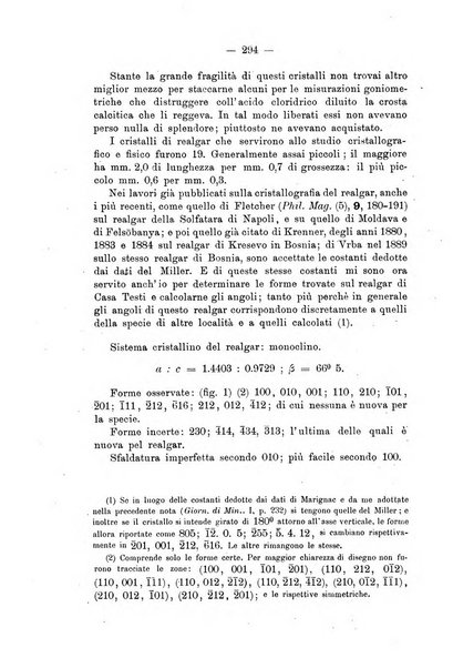 Giornale di mineralogia, cristallografia e petrografia