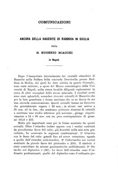 Giornale di mineralogia, cristallografia e petrografia