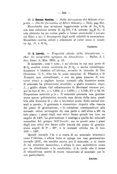 Giornale di mineralogia, cristallografia e petrografia