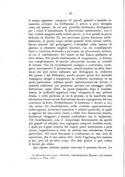 Giornale di mineralogia, cristallografia e petrografia