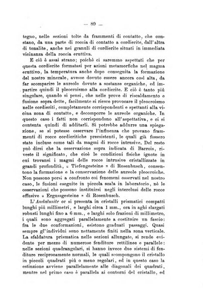 Giornale di mineralogia, cristallografia e petrografia