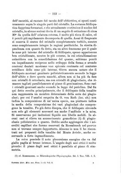 Giornale di mineralogia, cristallografia e petrografia