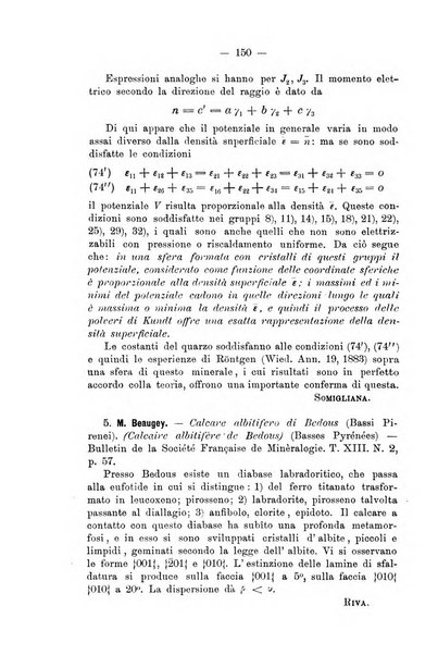 Giornale di mineralogia, cristallografia e petrografia