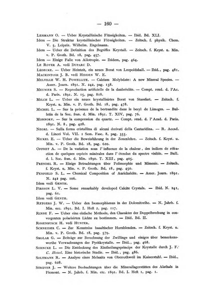 Giornale di mineralogia, cristallografia e petrografia