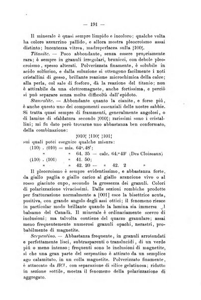 Giornale di mineralogia, cristallografia e petrografia