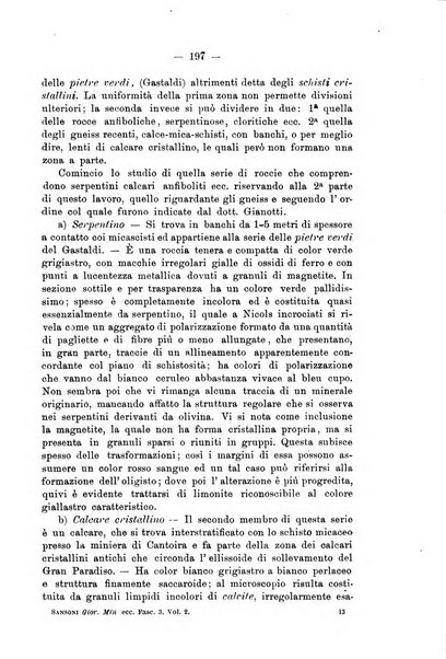 Giornale di mineralogia, cristallografia e petrografia