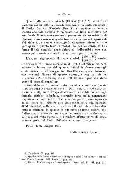 Giornale di mineralogia, cristallografia e petrografia