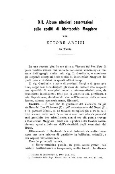 Giornale di mineralogia, cristallografia e petrografia