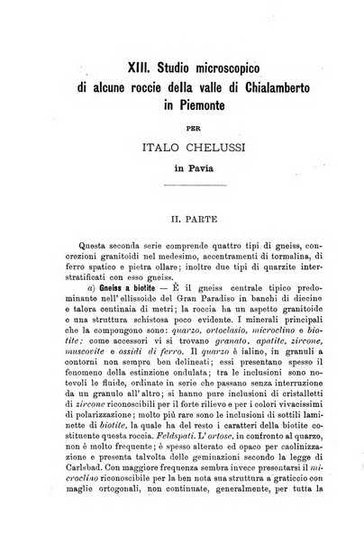 Giornale di mineralogia, cristallografia e petrografia