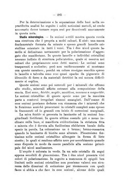 Giornale di mineralogia, cristallografia e petrografia