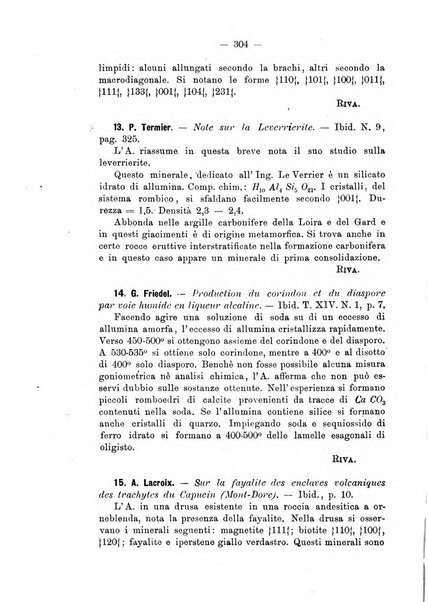 Giornale di mineralogia, cristallografia e petrografia