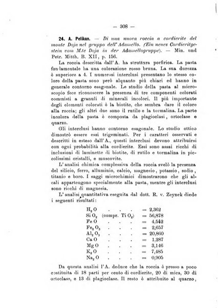 Giornale di mineralogia, cristallografia e petrografia