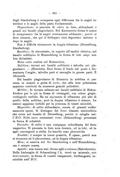 Giornale di mineralogia, cristallografia e petrografia