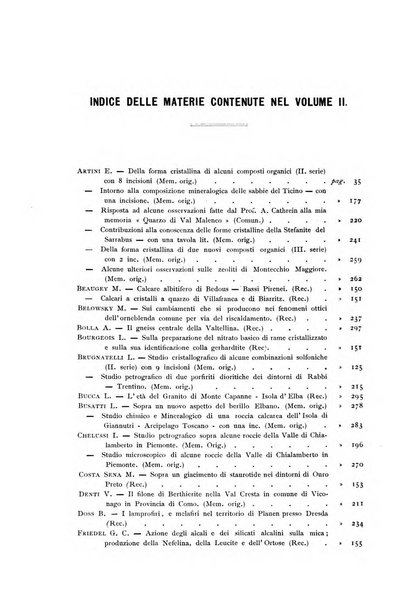 Giornale di mineralogia, cristallografia e petrografia