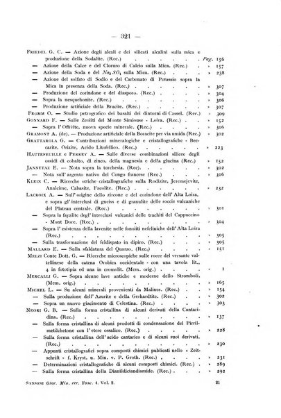 Giornale di mineralogia, cristallografia e petrografia