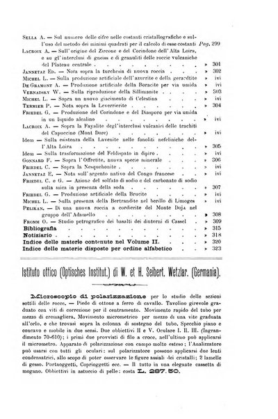 Giornale di mineralogia, cristallografia e petrografia