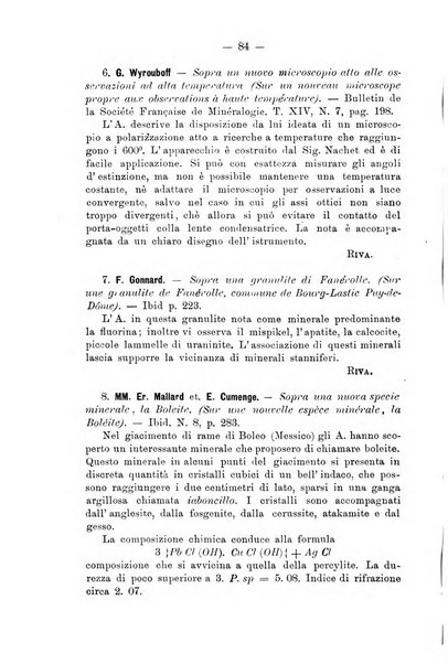 Giornale di mineralogia, cristallografia e petrografia